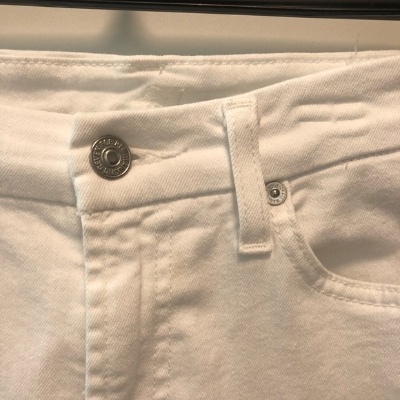 7 for all Mankind skinny jeans in clean white 27 - Picture 3 of 6